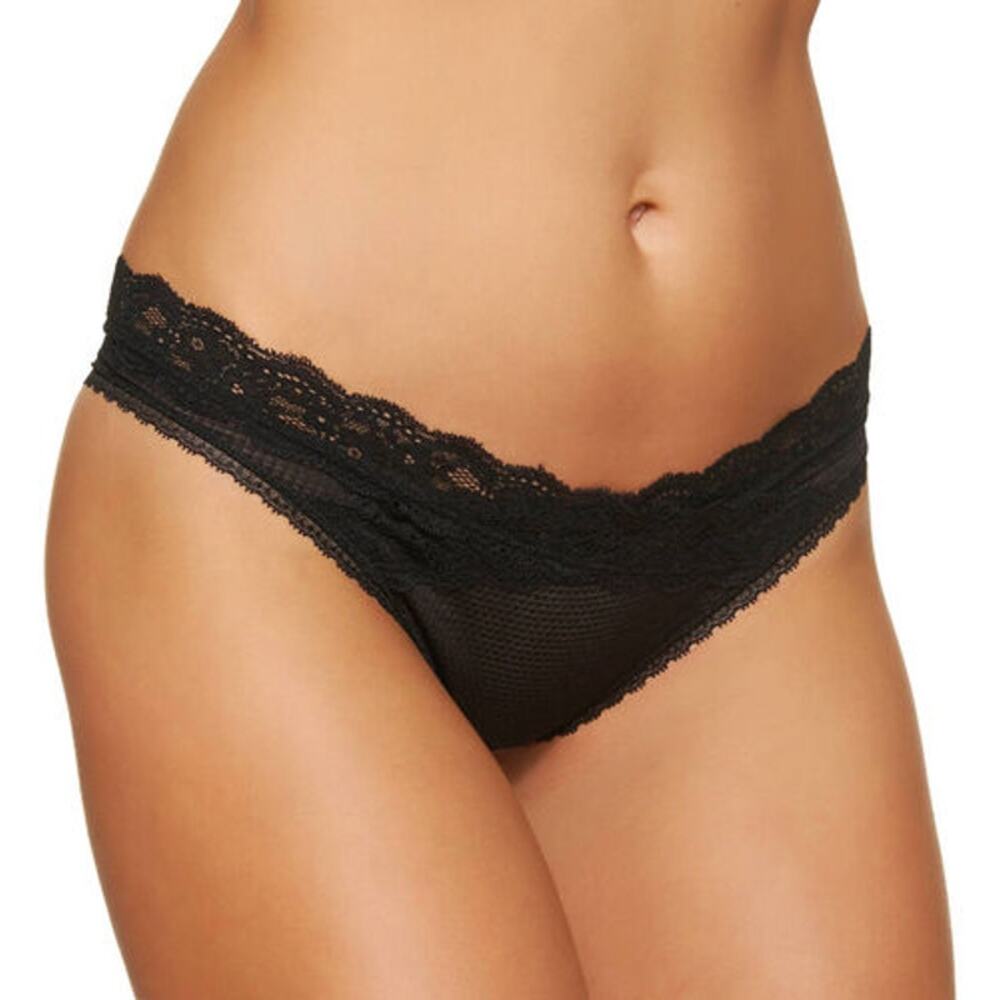 NWT! Chantelle Passionata Georgia Tanga BLACK‎ XS